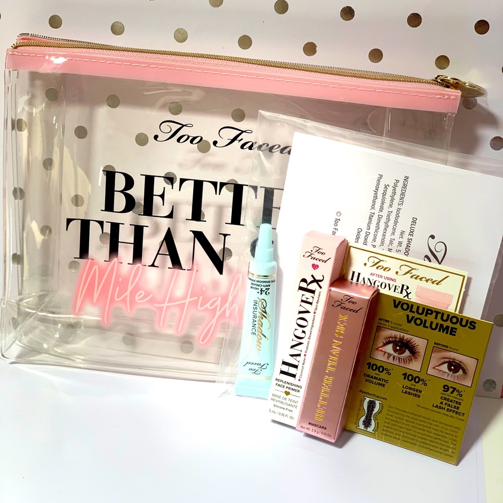 Too Faced Travel Set with bag